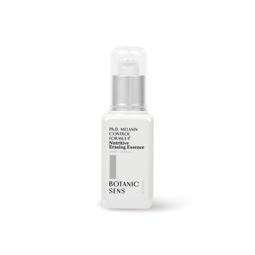 Ph.D. MELANIN CONTROL FORMULA® Nutritive Erasing Essence 50ml – Targeted Melanin Care with Mint-Derived Carvone for Clearer Skin, Spots & Tone Improvement _ Made in KOREA